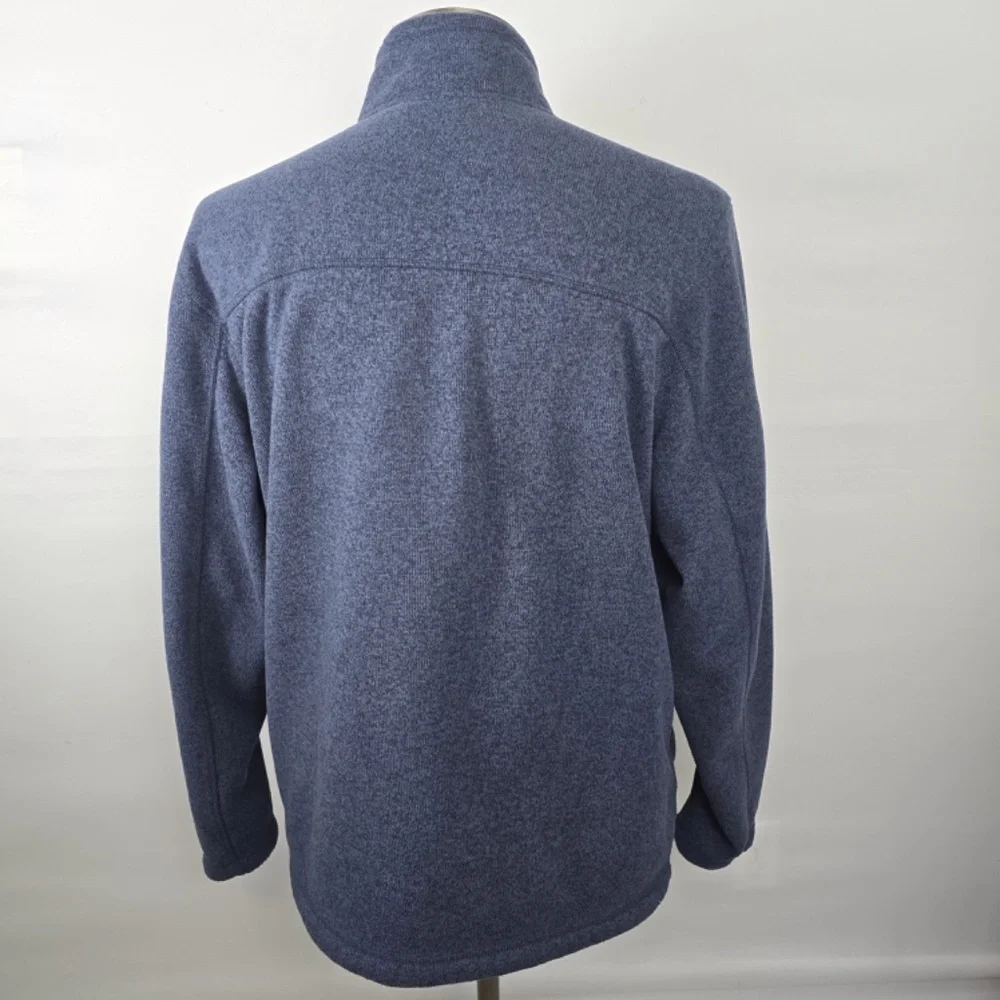 The North Face Men's XL Sweater Fleece Full Zip Jacket - Urban Navy Heather